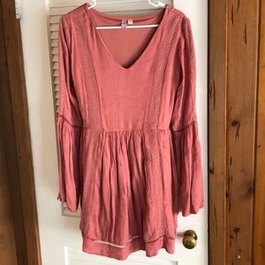 Boho Bell Sleeve Dress
